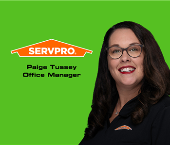 Paige Tussey, team member at SERVPRO of Henderson, Webster, Union, McLean, and Crittenden Counties
